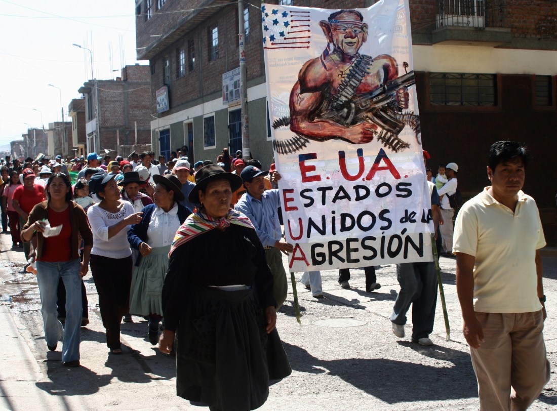 Paro Nacional, Ayacucho Perú